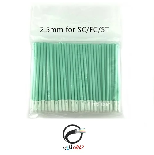 تمیز کننده گوش پاکنی فیبر نوری مدل 2.5mm SC/FC/ST