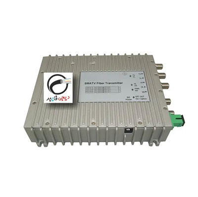 مبدل ROF تبدیل فرکانس رادیویی به فیبر نوری 4 ورودی LNB +باند UHF (فرستنده )
