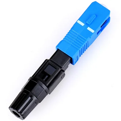 فست کانکتور فیبر نوری مدل Fast Connector SC-UPC بسته 10 عددی