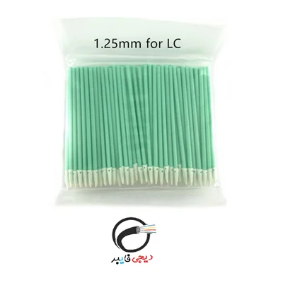 تمیز کننده گوش پاکنی فیبر نوری مدل 1.25mm LC