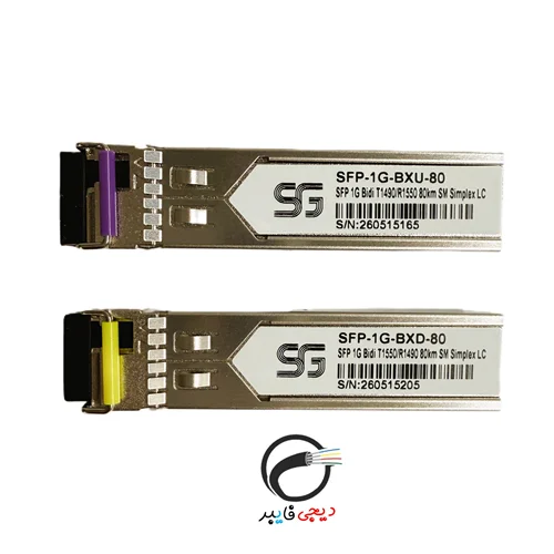 ماژول فیبرنوری SFP-1G-BX-U-D-80 برند SFG