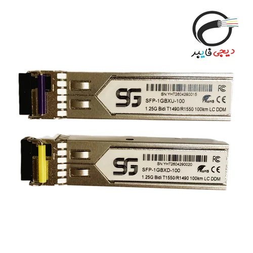 ماژول فیبرنوری SFP-1G-BX-U-D-100 برند SFG