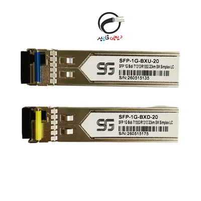 ماژول فیبرنوری SFP-1G-BX-U-D-20 برند SFG