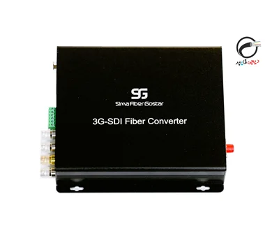 کانورتر 3G-SDI به فیبر نوری(دارای Tally +Intercom) برند SFG مدل SFG-M3G-1BV-20