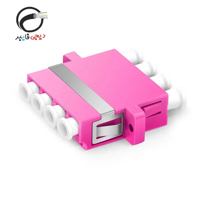 آداپتور  فیبر نوری مدل LC-LC-MM-QUAD