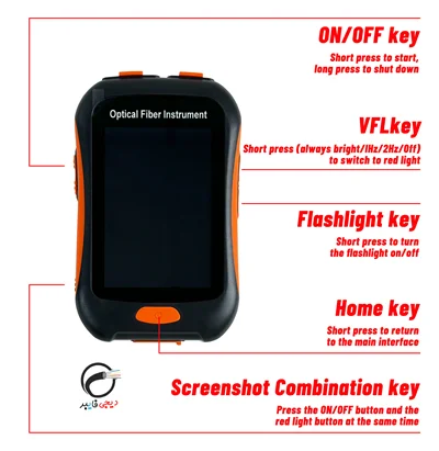 دستگاه  Mini OTDR  مدل Novker NK2800
