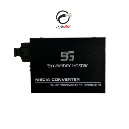 مدیا کانورتور تک پورت فیبر نوری مدل SFG-MC-1GE1SC