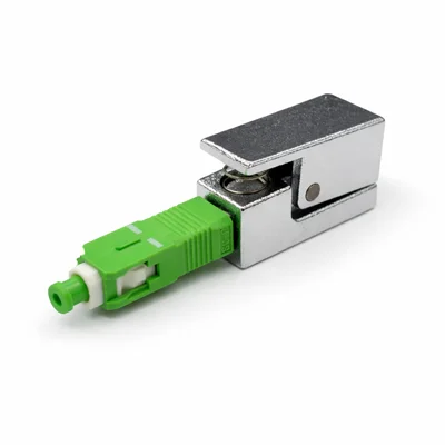 کانکتور فیبر نوری Sc APC Bare connector