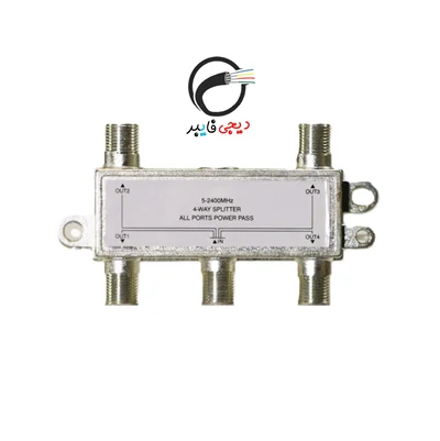 اسپلیتر ۴ راهه کواکسیال RF