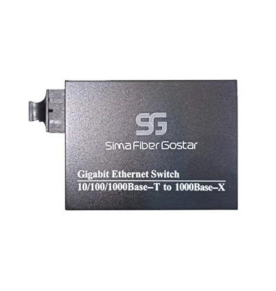 مدیاکانورتور دو پورت LAN + یک پورت SC-DX مدل SFG-MC-2GE1SC